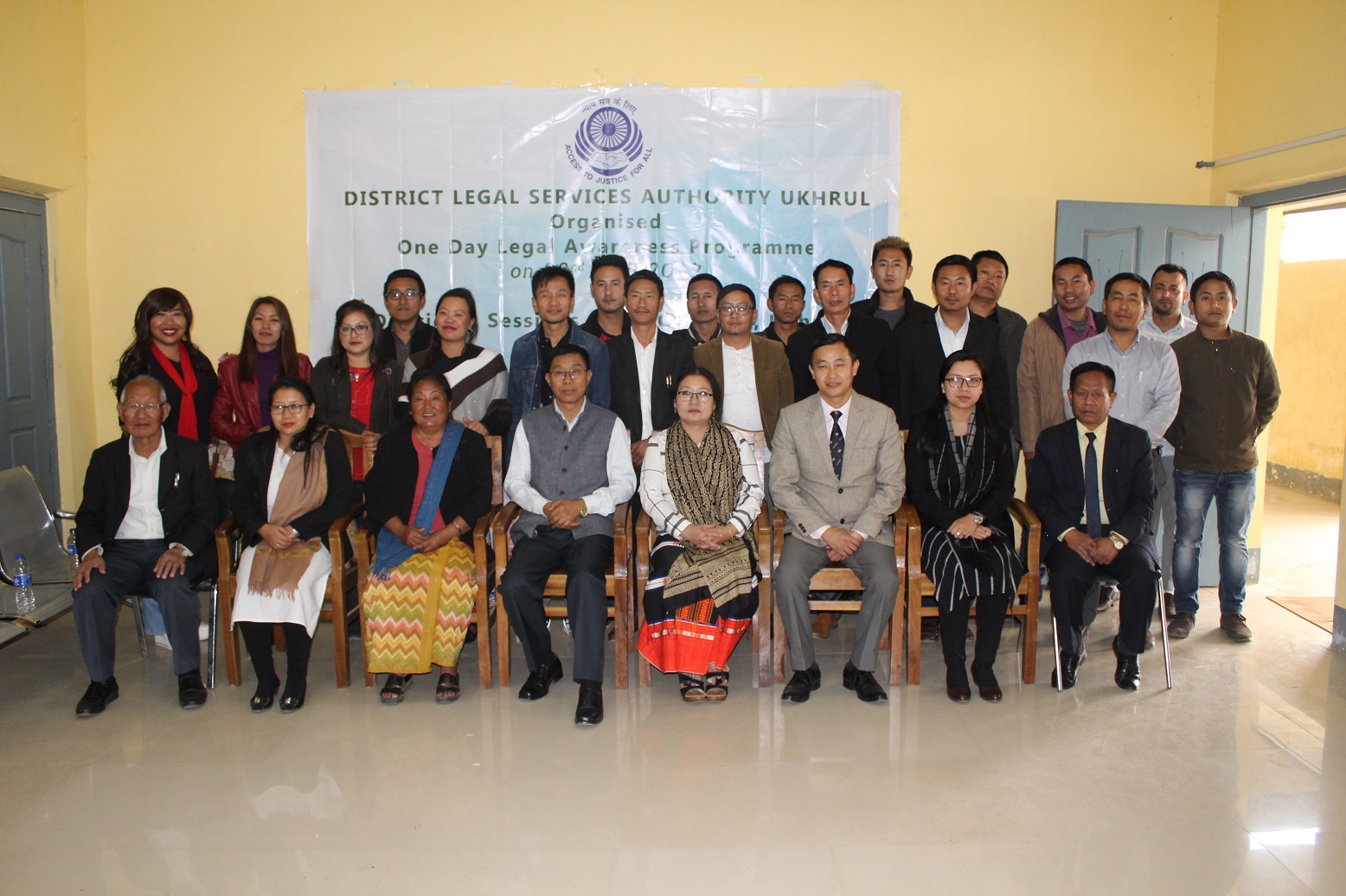  Hon'ble Mr. Justice Kh. Nobin Singh at day legal awareness programme held at Ukhrul District